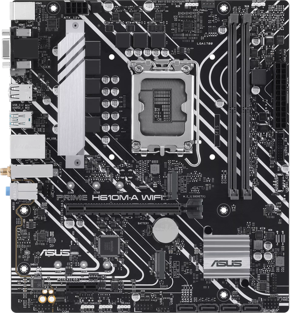 Материнская плата ASUS Prime H610M-A WiFi - изображение 1