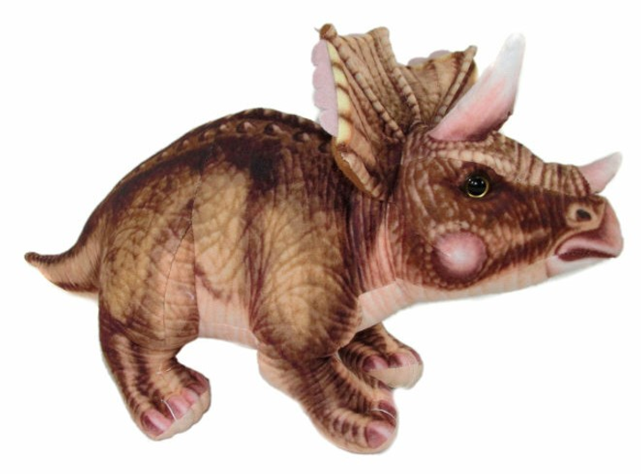 Maskotka SunDay Dinozaur Triceratops 43 cm (5904073167248) - obraz 1