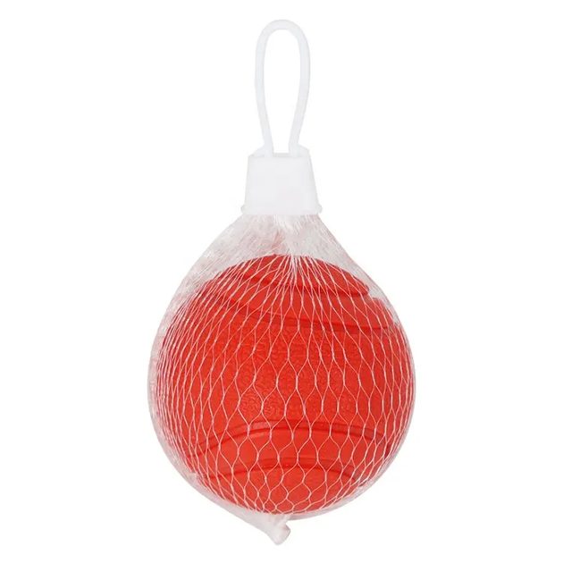 Жувальний м'яч для собак TPR Bouncy Pet Ball, Small red - Фото 3 Жувальний м'яч для собак TPR Bouncy Pet Ball, Small red - зображення 3