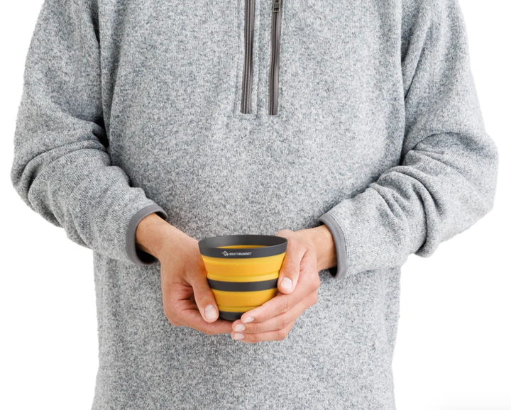 Чашка складана Sea to Summit Frontier UL Collapsible Cup, Sulphur Yellow (STS ACK038021-040901) - Фото 2 Чашка складана Sea to Summit Frontier UL Collapsible Cup, Sulphur Yellow (STS ACK038021-040901) - зображення 2