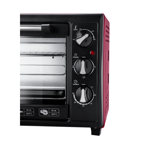 Електродуховка Liberton LEO-350 Red - изображение 2