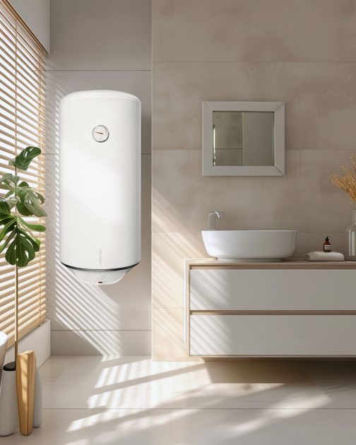 Бойлер ATLANTIC Steatite Ego Slim VM 080 D325-1-BC - зображення 8