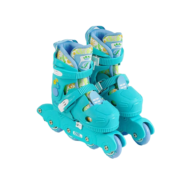 Роликовые коньки светящиеся PU колёса Best Roller 26-29 Синий 000283604 