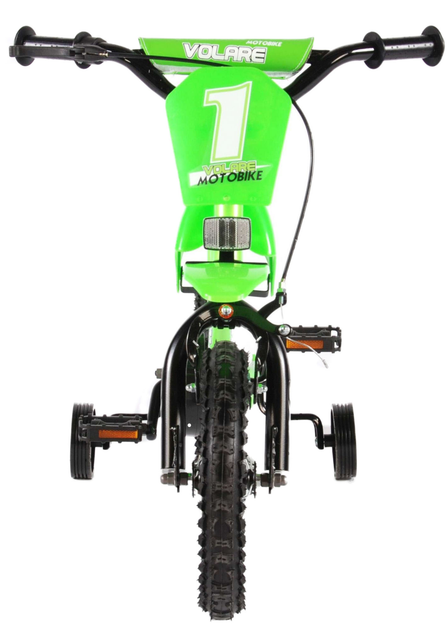 Дитячий велосипед Volare Мотобайк 12” Зелений (8715347612077) - зображення 2
