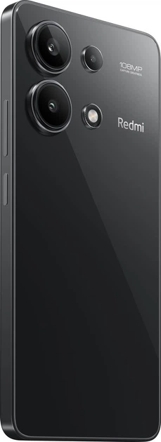 Смартфон Xiaomi Redmi Note 13 4G 8/128GB Midnight Black (Global Version) без NFC - Фото 4 Смартфон Xiaomi Redmi Note 13 4G 8/128GB Midnight Black (Global Version) без NFC - изображение 4