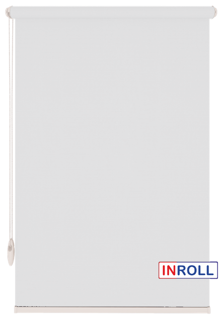 Ролета тканевая INROLL Есо-Mini Plus 105х165 см Len Светло-серый 7672 - изображение 3