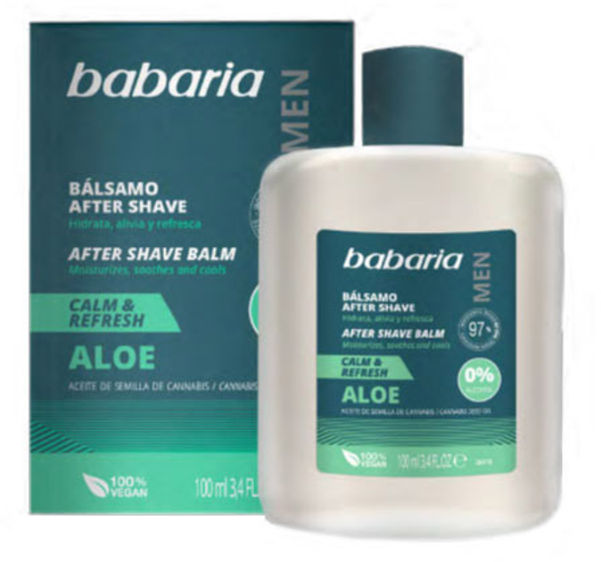 Balsam po goleniu Babaria Aloe 100 ml (8410412460026) - obraz 1
