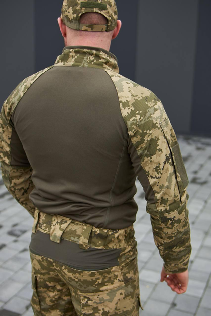 Тактична бойова сорочка UBACS (Убакс) та кепка піксель , Бойова сорочка ЗСУ 54 - зображення 2