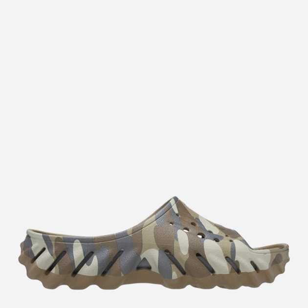 Klapki męskie piankowe Crocs Echo Camo Redux Slide 209010-CHA 43-44 (M10) 28 cm Kamuflaż (196265417162) - obraz 1