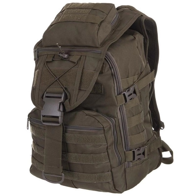 Рюкзак тактический штурмовой SILVER KNIGHT на 27 л цвет олива - изображение 1