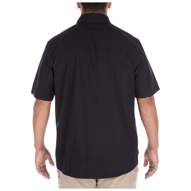 Рубашка тактическая с коротким рукавом 5.11 Stryke™ Shirt - Short Sleeve XL Dark Navy - изображение 2