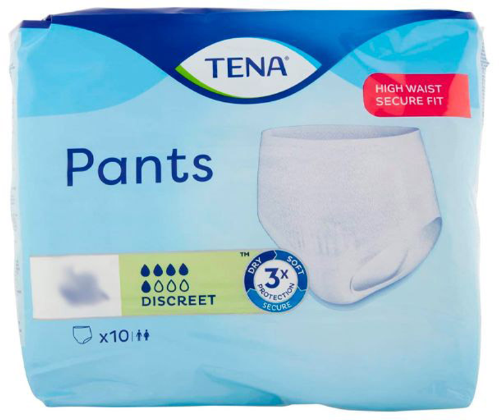 Majtki urologiczne Tena Promobox Pants Plus Absorbents 10 szt (7322541025001) - obraz 1