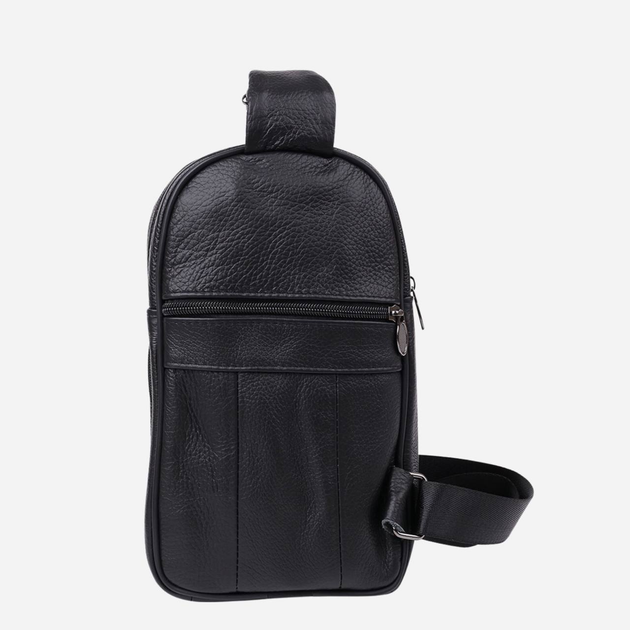 Сумка-слинг мужская кожаная Vintage leather-20000 Черная – в интернет ...