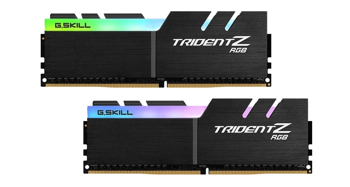 DDR4 2x16GB/3200 G.Skill Trident Z RGB (F4-3200C16D-32GTZR) – фото
