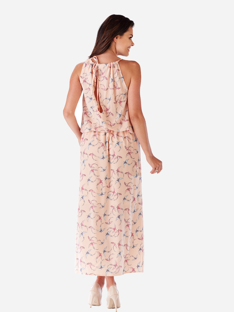 Плаття довге літнє жіноче Awama A184 L/XL Різнокольорове (5902360517615) - зображення 2