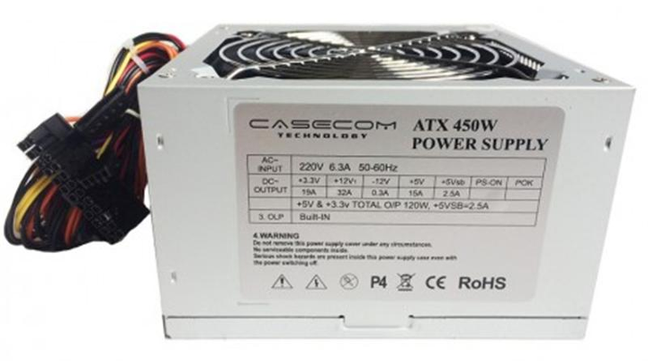 Блок питания CaseCom (CM 450 ATX) 450W 12Fan bulk - изображение 1