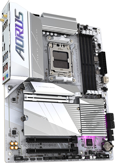 Płyta główna Gigabyte B650E Aorus Elite X AX ICE (sAM5, AMD B650, PCI-Ex16) - obraz 2