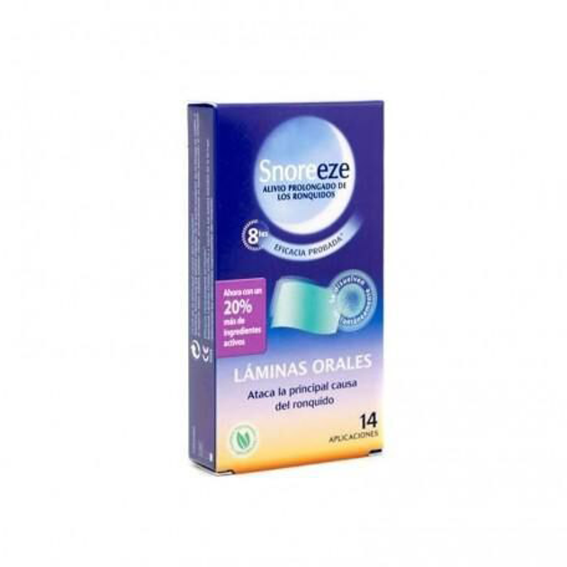 Пластинки против храпа Prim Snoreeze Oral Blades Snoring 14 шт (8470003310246) - изображение 1