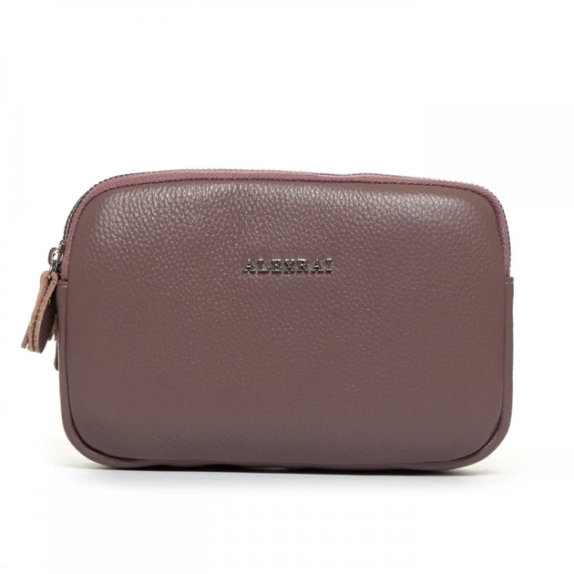 Молодежный клатч из кожи ALEX RAI BM 60061-12 purple - изображение 6