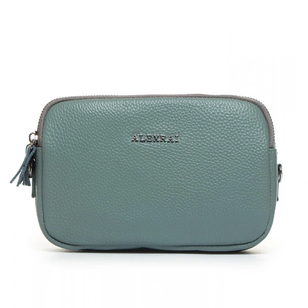 Молодежный клатч из кожи ALEX RAI BM 60061-6 blue - Фото 7 Молодежный клатч из кожи ALEX RAI BM 60061-6 blue - изображение 7