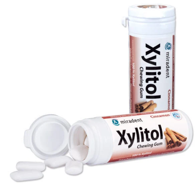 Xylitol Chewing Gum, жувальна гумка з ксилітолом,кориця (30шт) - Фото 1 Xylitol Chewing Gum, жувальна гумка з ксилітолом,кориця (30шт) - зображення 1