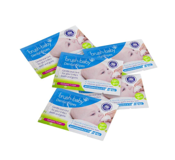 Brush-Baby DentalWipes детские зубные салфетки 28 шт. - изображение 5