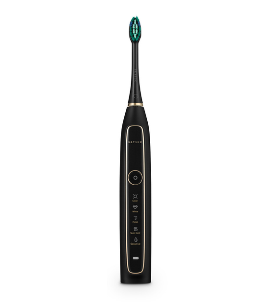 Електрична зубна щітка Seysso Gold Black (5905279935440) - зображення 1