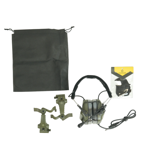 Тактические активные наушники Earmor M32X MOD4 70800 - изображение 4
