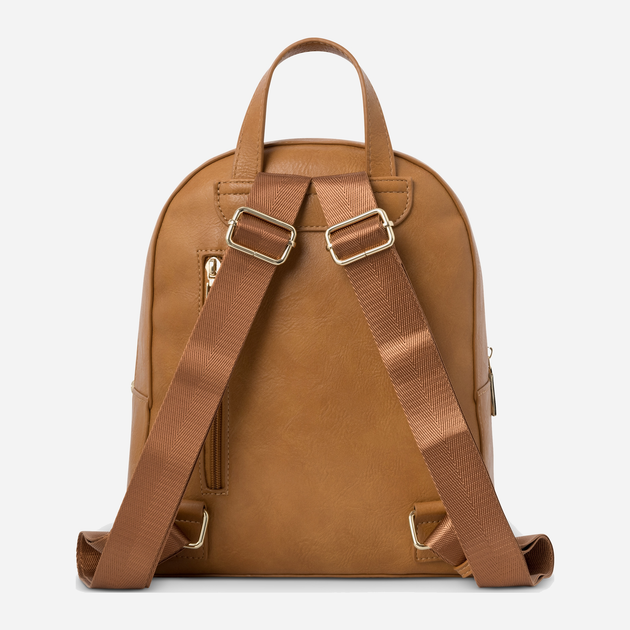 Рюкзак жіночий зі штучної шкіри Nobo NBAG-R1770-C017 Коричневий (5904619226675) - зображення 2