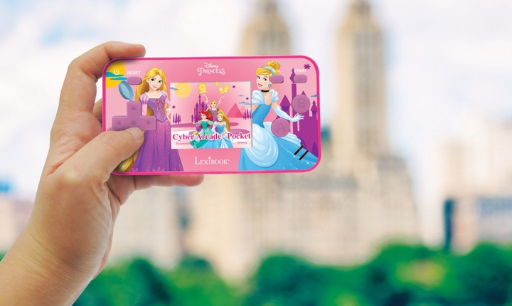 Konsola podręcznar Lexibook Disney Princess 150 w 1 (3380743088686) - obraz 6