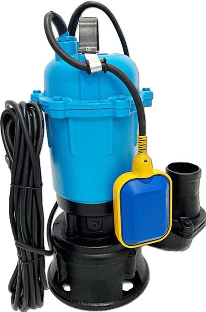 Занурювальний каналізаційний насос EXPERT PUMP WQD 12-10-1.3 фекальний дренажний для відкачування вигрібних ям каналізації з поплавцем - зображення 2