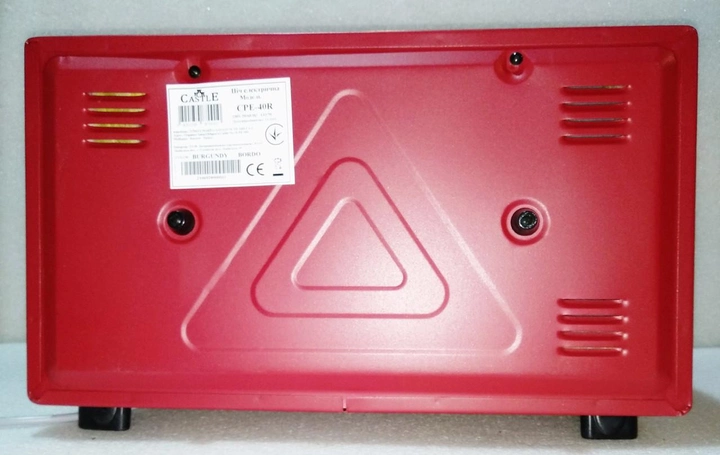 Духовка Castle CPE-60R - Фото 8 Духовка Castle CPE-60R - изображение 8