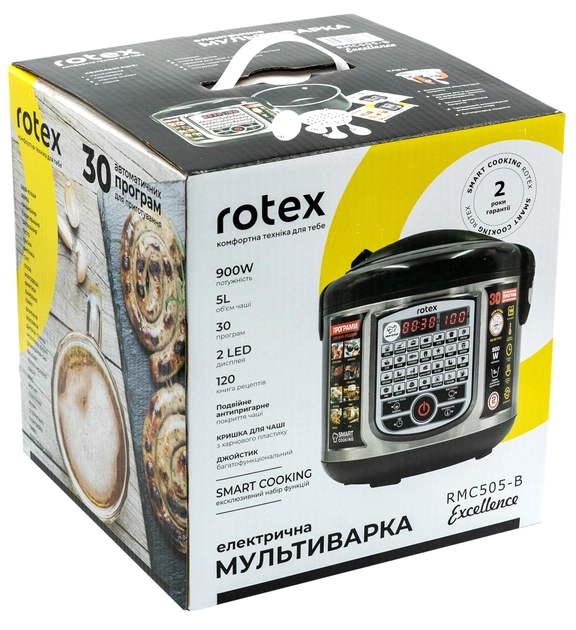 Мультиварка Rotex RMC505-B Excellence - зображення 7