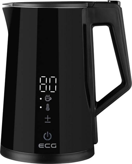 Чайник ECG RK 1893 Digitouch Black - Фото 1 Чайник ECG RK 1893 Digitouch Black - изображение 1