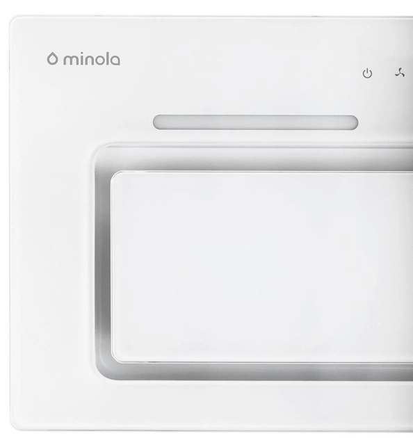 Витяжка Minola HBI 6673 WH GLASS 1000 LED Line (повновбудована) - зображення 8