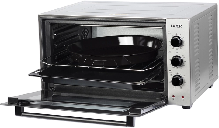 Духовка LIDER 4223 LUX GREY-BLACK - изображение 3