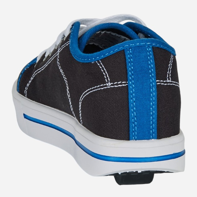 Дитячі роликові кросівки для хлопчика Heelys HLY-B2W 34 Чорні з білим і блакитним (196382475052) - зображення 5