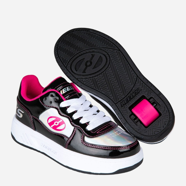 Підліткові роликові кросівки для дівчинки Heelys HLY-G1W 36.5 Чорний/Рожевий (196382623538) - зображення 2