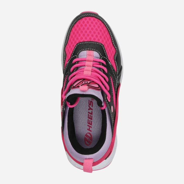 Дитячі роликові кросівки для дівчинки Heelys HLY-G1W 34 Чорний/Рожевий/Фіолетовий (196382700253) - зображення 2