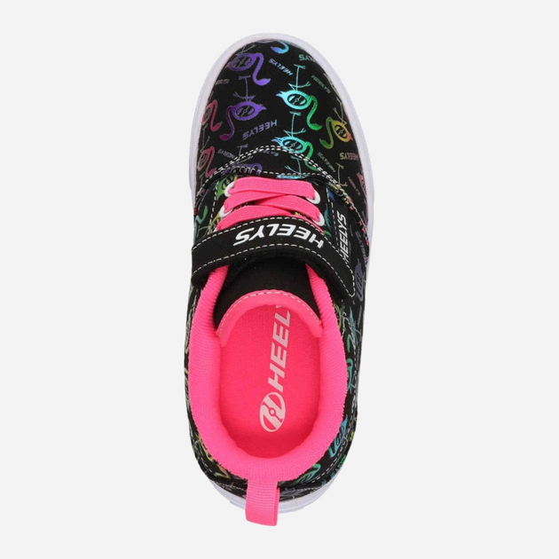 Дитячі роликові кросівки для дівчинки Heelys HLY-G2W 33 Чорний/Рожевий/Різнокольоровий (196382701885) - зображення 3