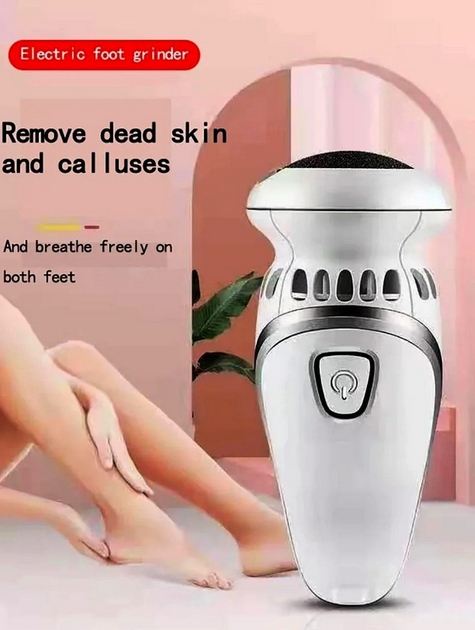 Электрическая пемза для ног пилка Callus remover vacuum аккумуляторная електропемза электропемза для удаления мазолей - изображение 2