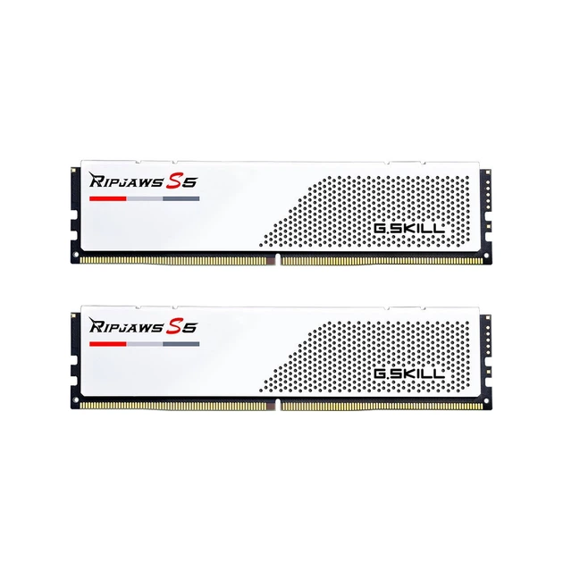 G.SKILL Ripjaws 32GB(2×16GB) DDR5 ホワイト G.Skill Ripjaws M5 RGB 32 GB (2 x 16 GB) DDR5 5200 MHz CL40