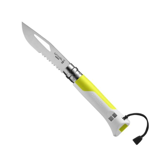 Нож Opinel №8 Outdoor Fluo Yellow - изображение 1