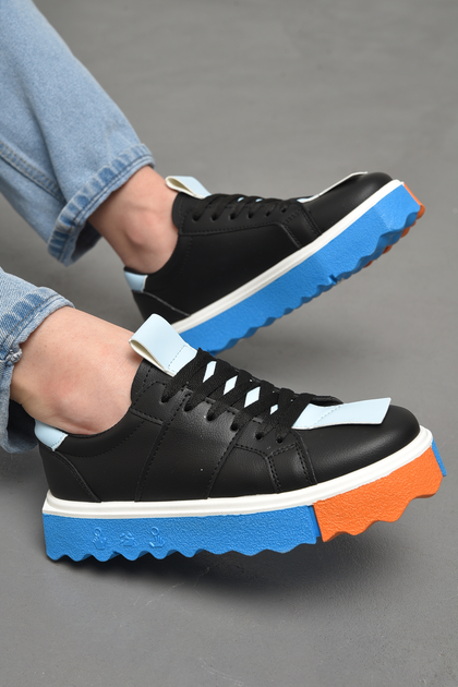 Кроссовки женские черного цвета на шнуровке Башили 38 (176346 ...