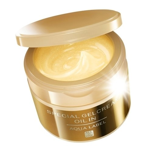 SHISEIDO Aqualabel Special Gel Cream EX (Oil-in) антивіковий крем для обличчя, 90 г - Фото 2 SHISEIDO Aqualabel Special Gel Cream EX (Oil-in) антивіковий крем для обличчя, 90 г - зображення 2