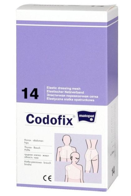 Bandaż elastyczny Codofix 14/13.5 - 16 cm x 1 m (5900516841737) - obraz 1