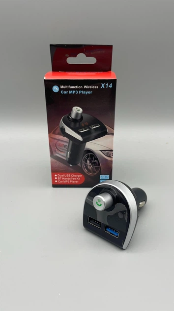 FM-трансмиттер автомобильный A-Plus с экраном, 2 x USB, microSD, Bluetooth, AUX, Handsfree в машину, шумоподавление - изображение 4