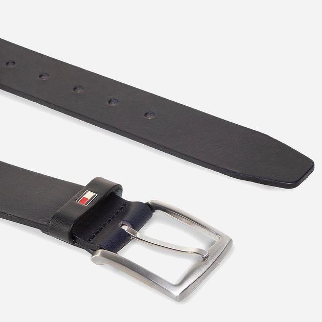 Pasek męski skórzany Tommy Hilfiger E367863162-403 90 Granatowy (8719255551046) - obraz 3