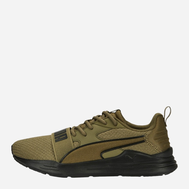 Buty sportowe męskie Puma Wired Run Pure 389275-05 42 Brązowy/Zielony (4065452588984) - obraz 3
