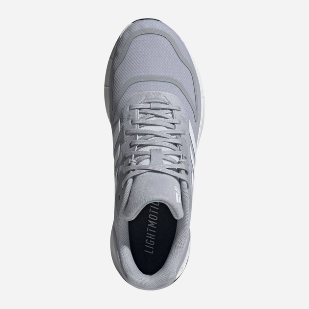 Чоловічі кросівки для бігу adidas Duramo 10 GW8344 40.5 Сірі (4065418353366) - зображення 5